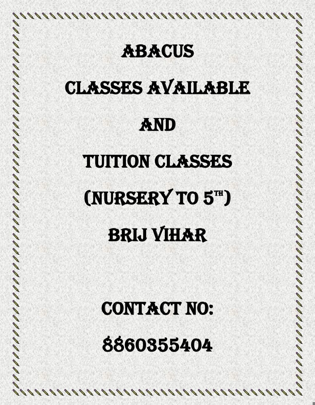 https://aaja.in#83-Abacus%20classes%20and%20Tution%20classes%20Nur%20to%205th%20in%20Brij%20vihar-By-aaja.in